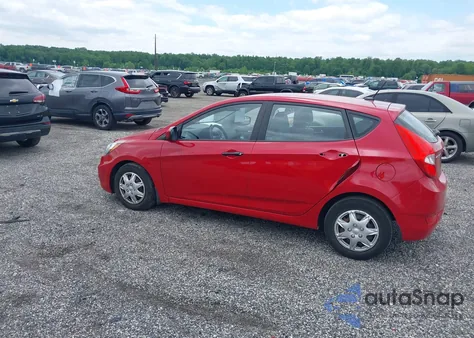 2013 Hyundai Accent Gs z USA, uszkodzony, nr VIN KMHCT5AEXDU089856
